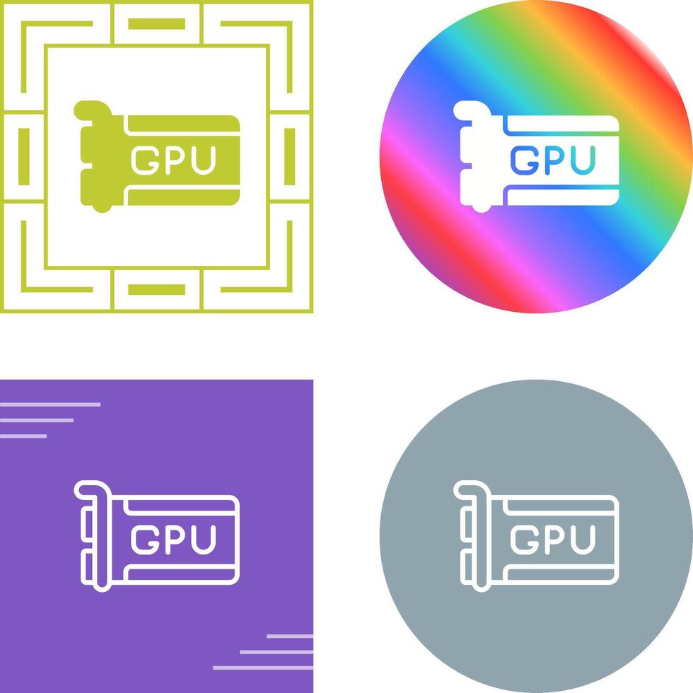 Gpu Vector Icon