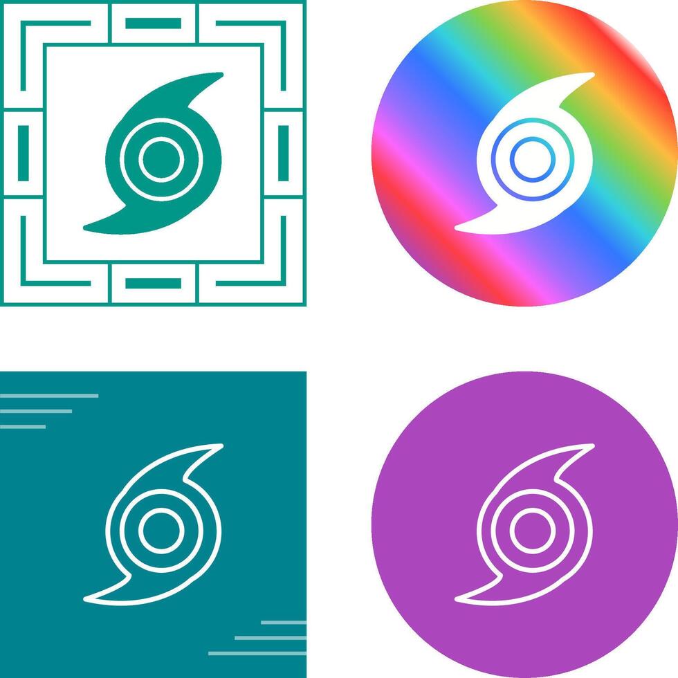 Hurricane Vector Icon