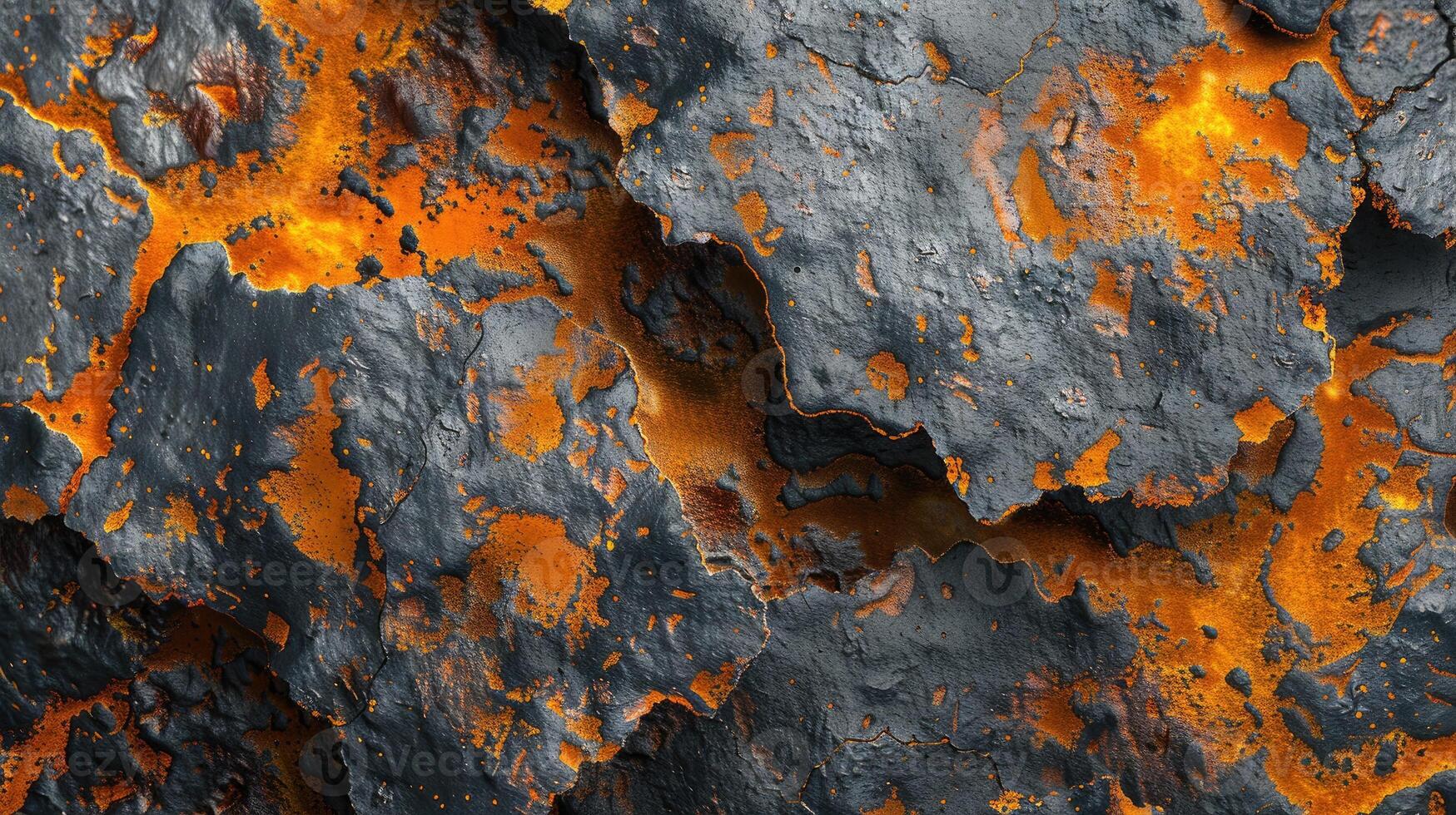 AI generated Extinct lava creates a mesmerizing abstract background, Ai Generated. photo