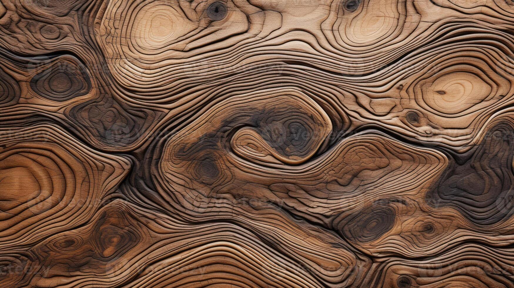 AI generated Delve into the organic warmth of a wooden cut texture. Ai Generated photo