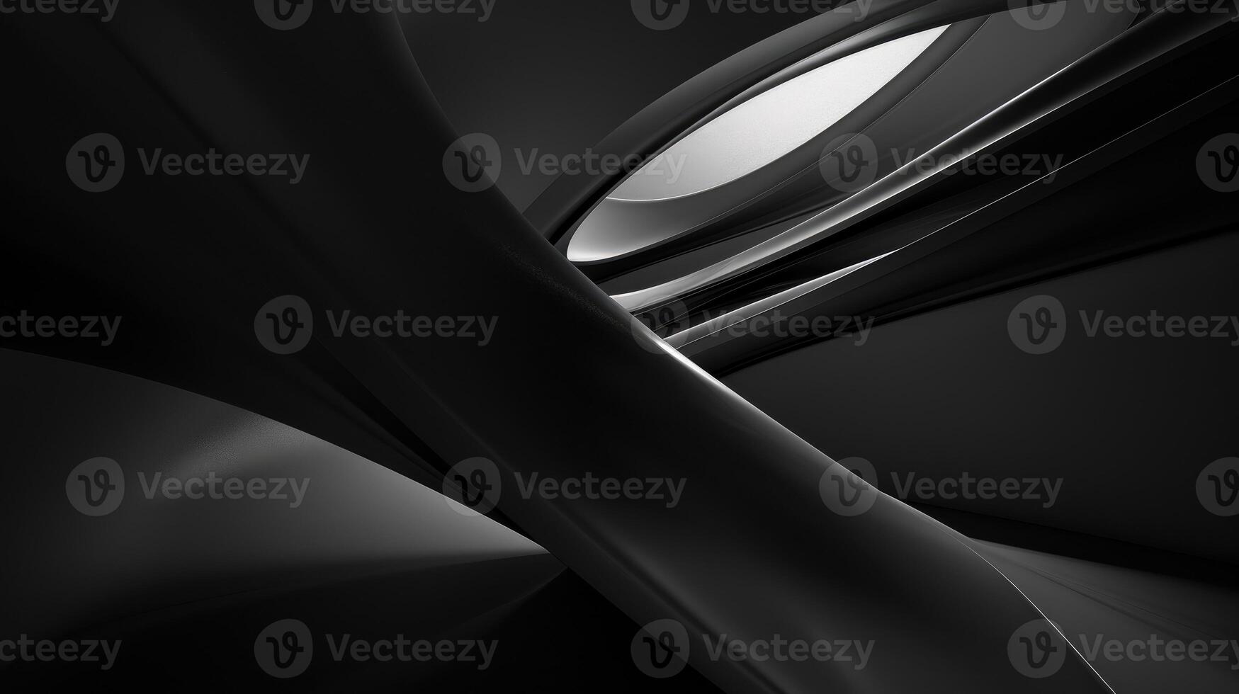 AI generated Luxurious abstract black background for modern wallpapers, Ai Generated. photo