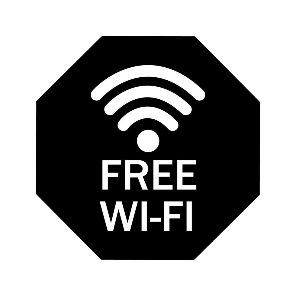 Wifi icono vector colocar. inalámbrico ilustración firmar recopilación. señal símbolo.