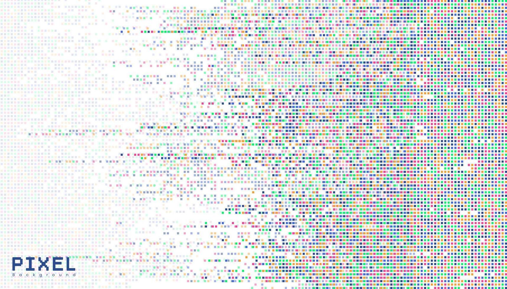 White Pixelation Background vector