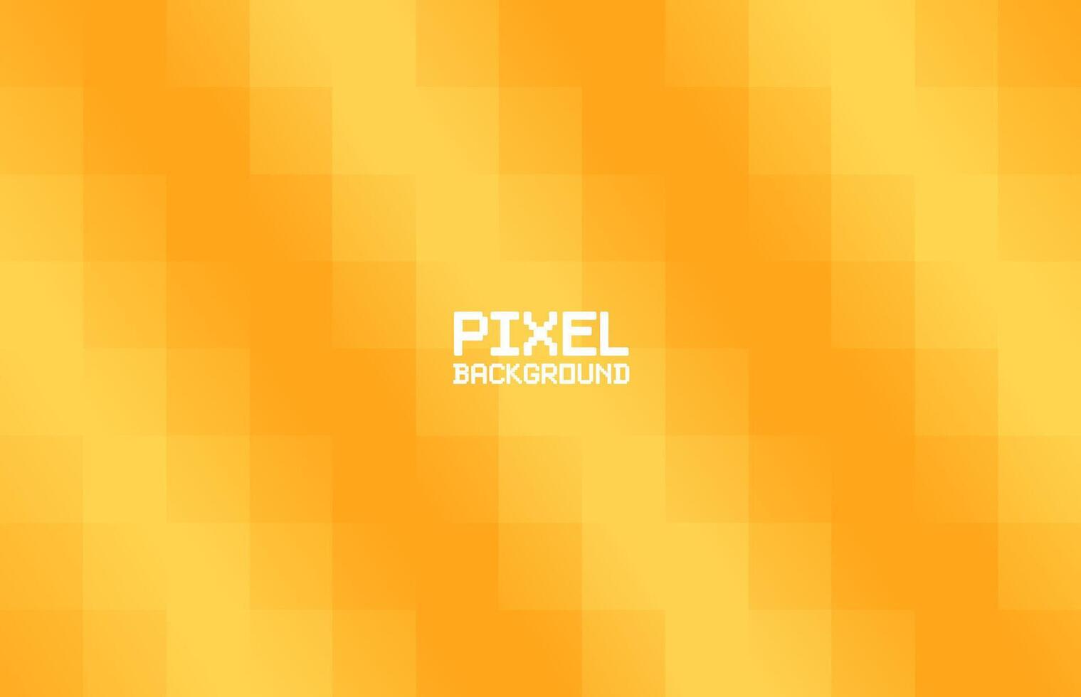 Gold Gradient Pixel Pattern Background vector