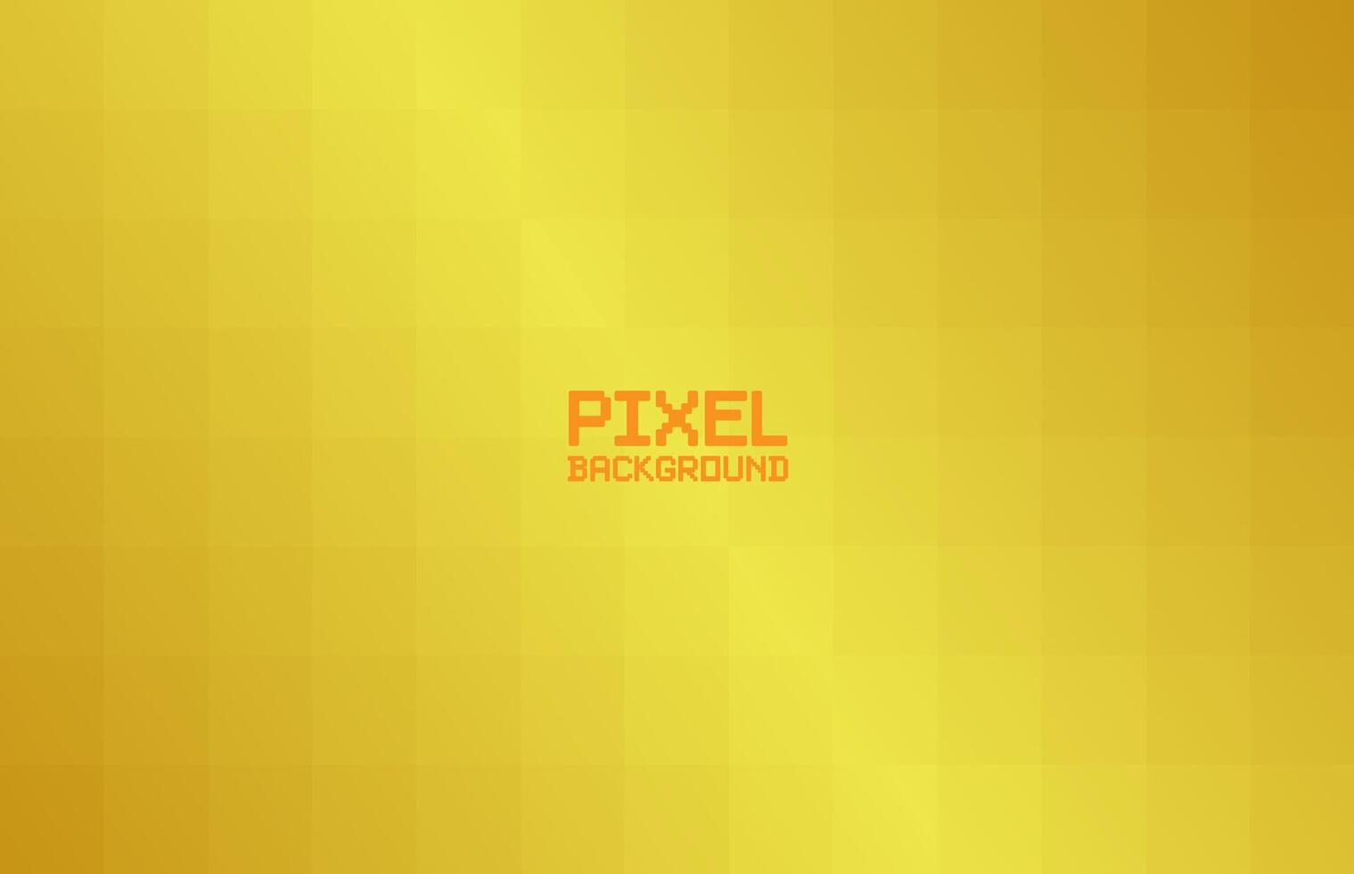 Gold Gradient Pixel Pattern Background vector