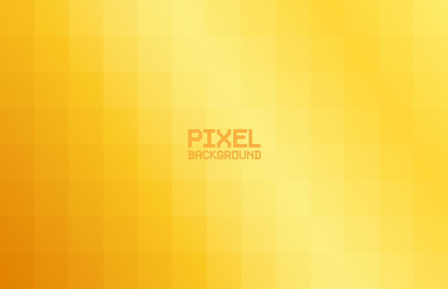 Gold Gradient Pixel Pattern Background vector