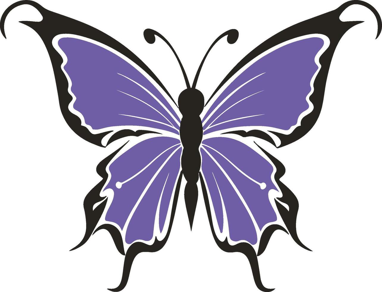 Ilustración de vector de mariposa