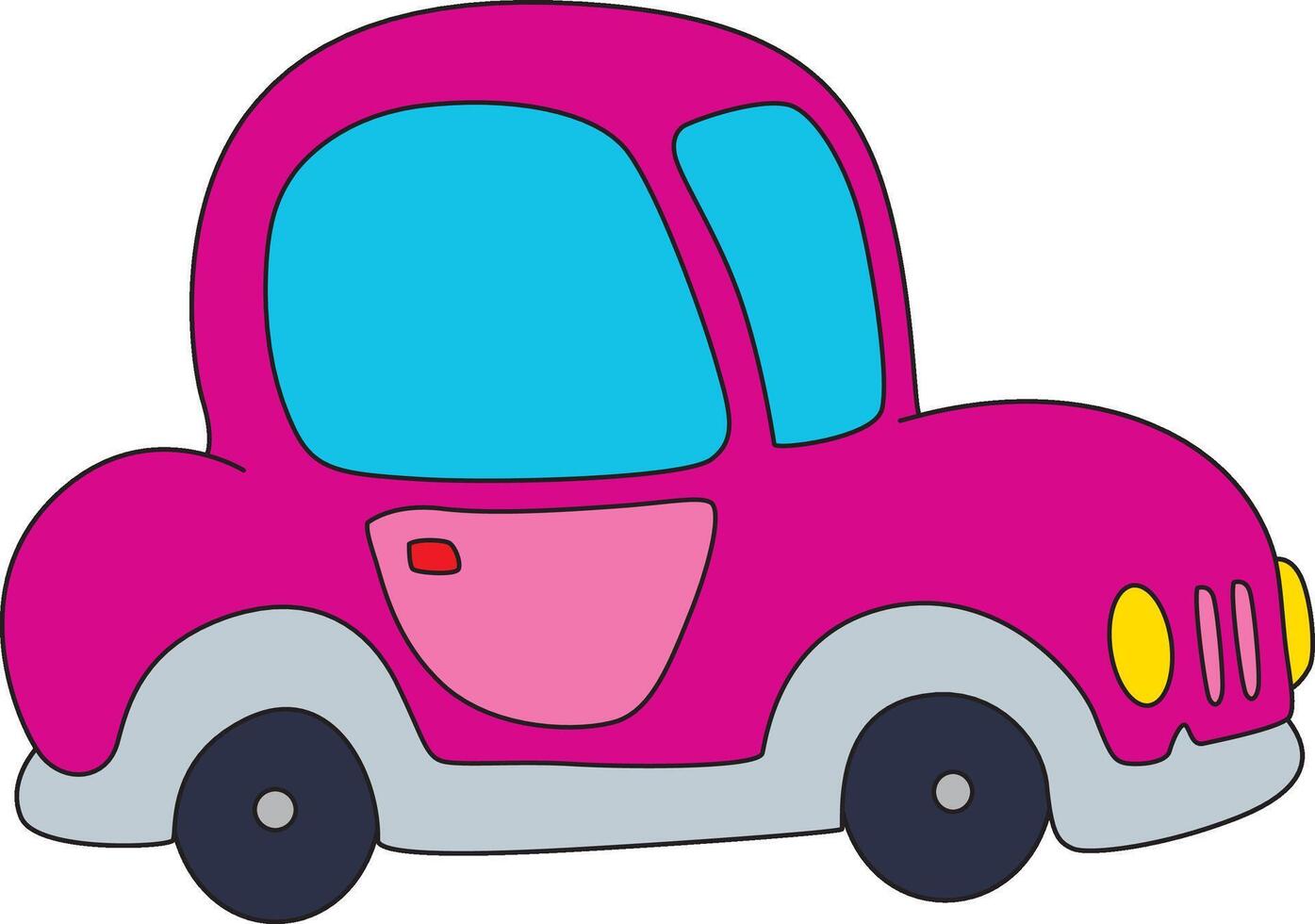 Car isolated on a white background vector