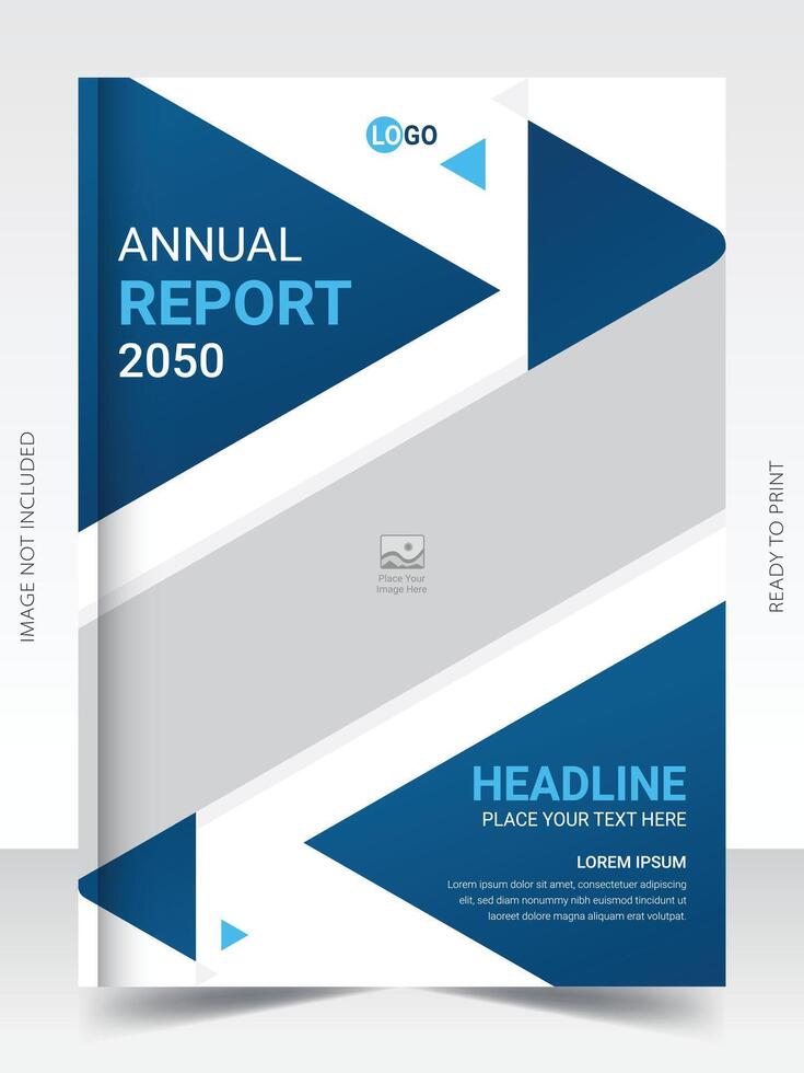 Business book cover Corporate Flyer design template vector