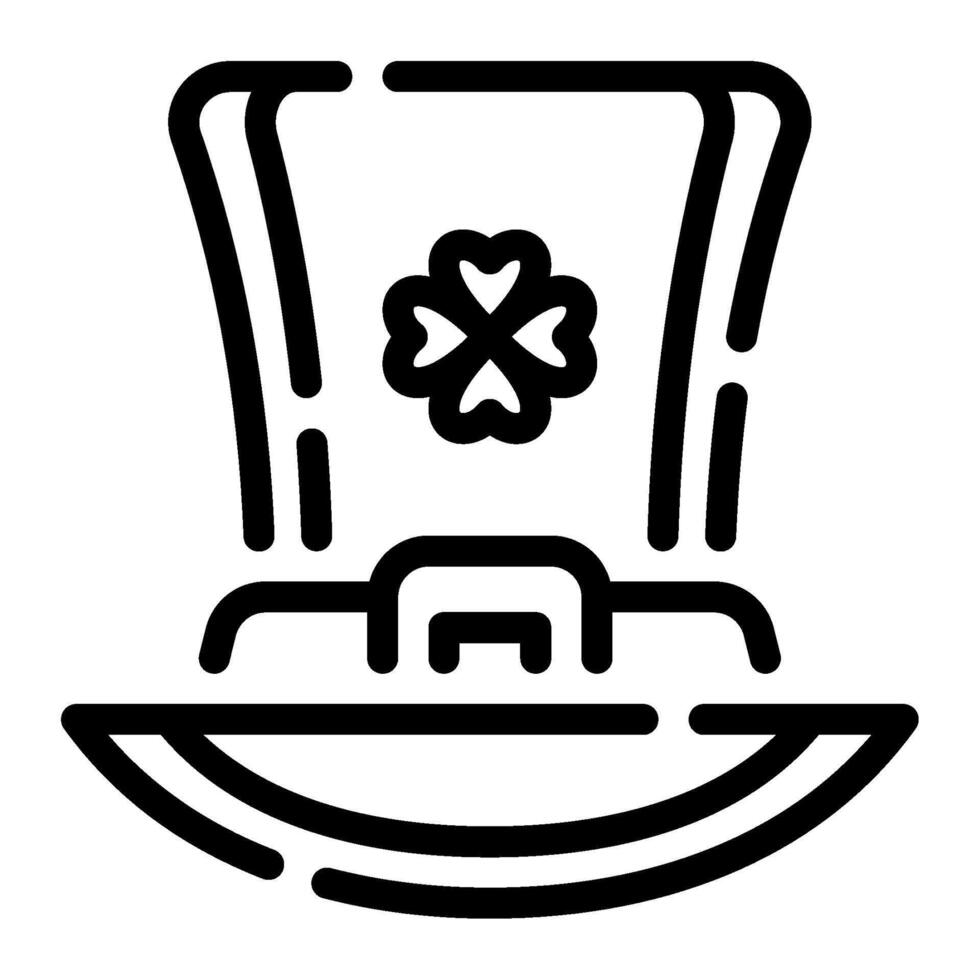 Top Hat icon for web, app, infographic, etc vector