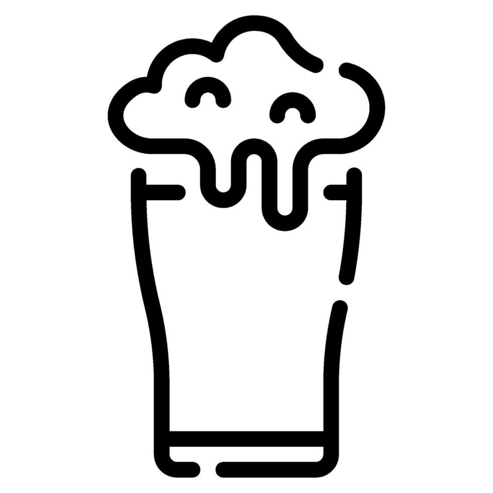 Pint icon for web, app, infographic, etc vector