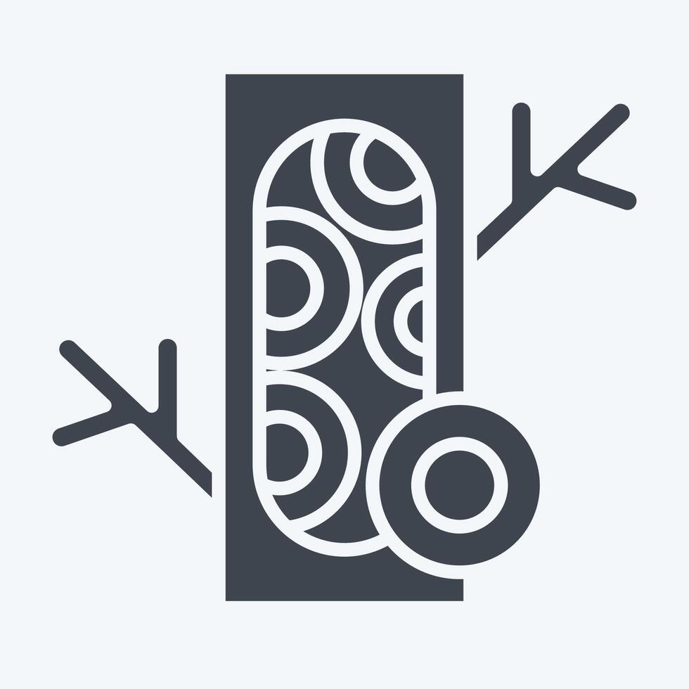 Icon Blood Cell. related to Human Organ symbol. glyph style. simple design editable. simple illustration vector