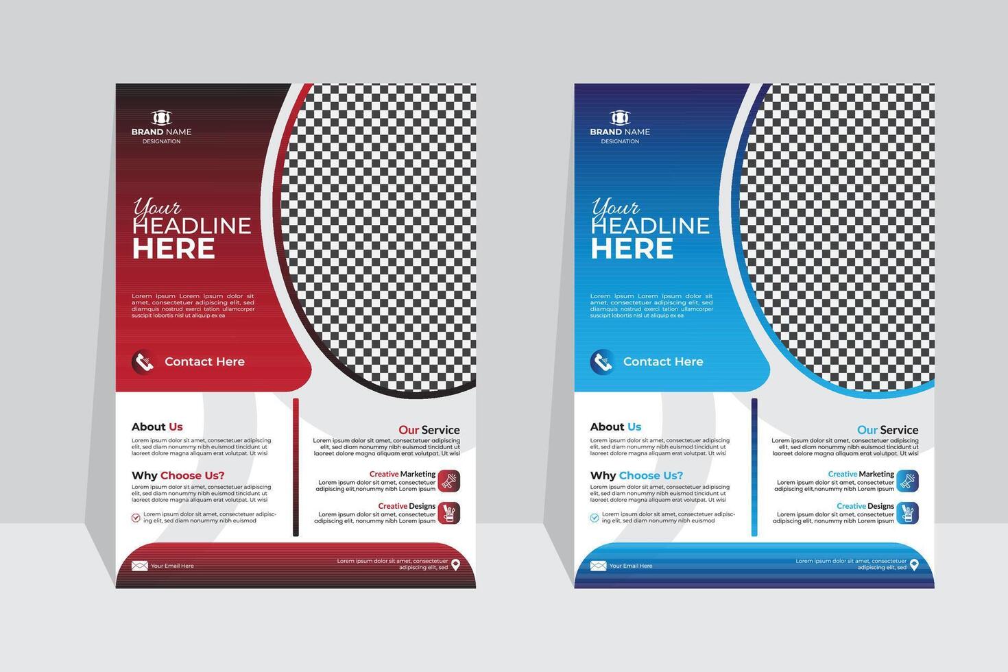 Modern brochure template flyer design vector template cover modern layout, annual report, poster, vector illustration template in A4 size.