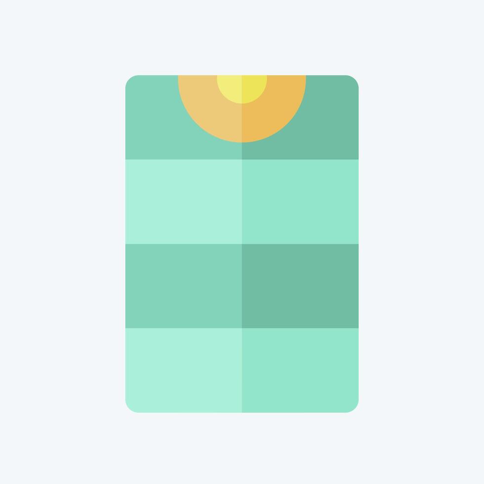 Icon Hockey Field. related to Hockey Sports symbol. flat style. simple design editable vector