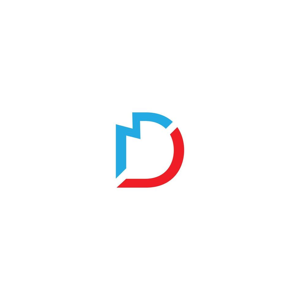 MD Creative logo And  Icon Design vector