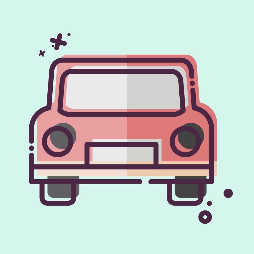 Icon Cab. related to Leisure and Travel symbol. MBE style. simple design illustration. vector