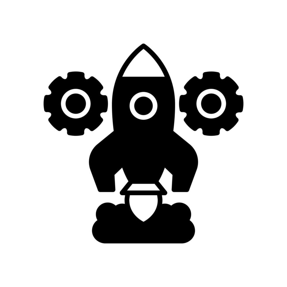 Launch Optimization icon in vector. Logotype vector