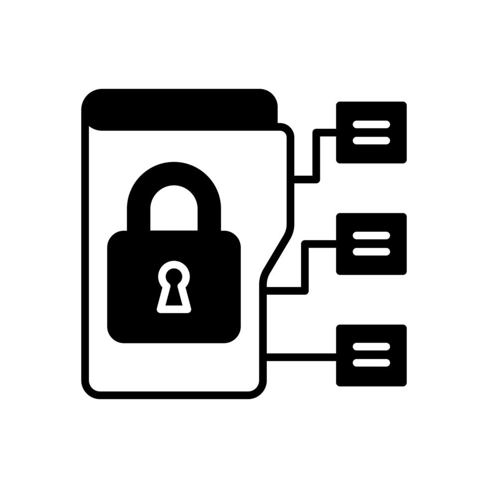 File Classification  icon in vector. Logotype vector
