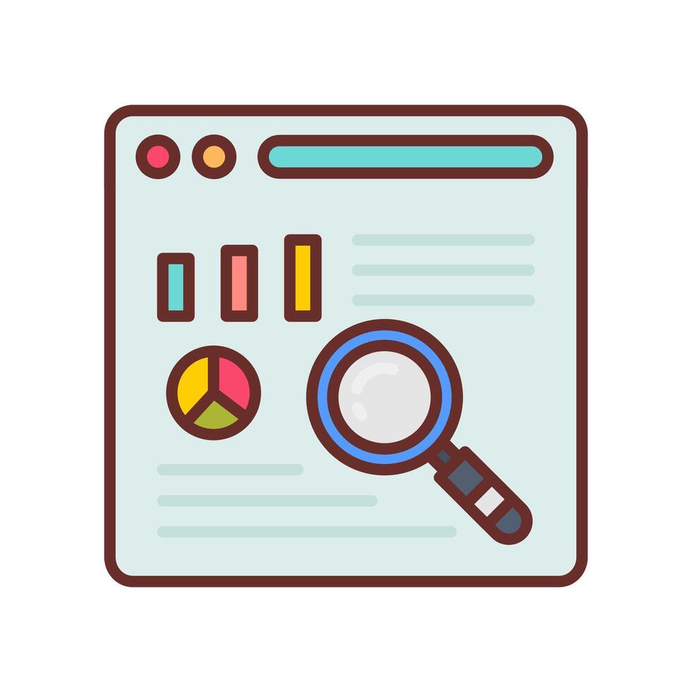 Detection  icon in vector. Logotype vector