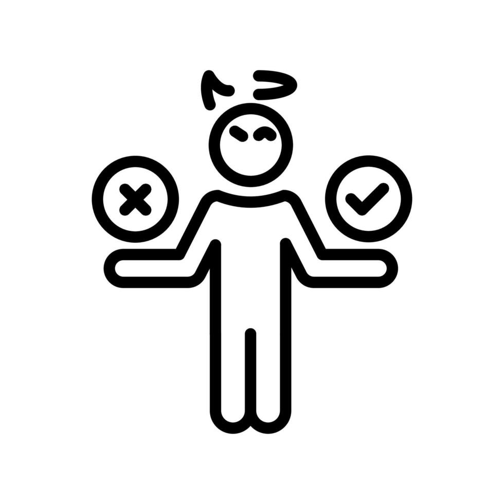 Decision Making icon in vector. Logotype 40814081 Vector Art at Vecteezy