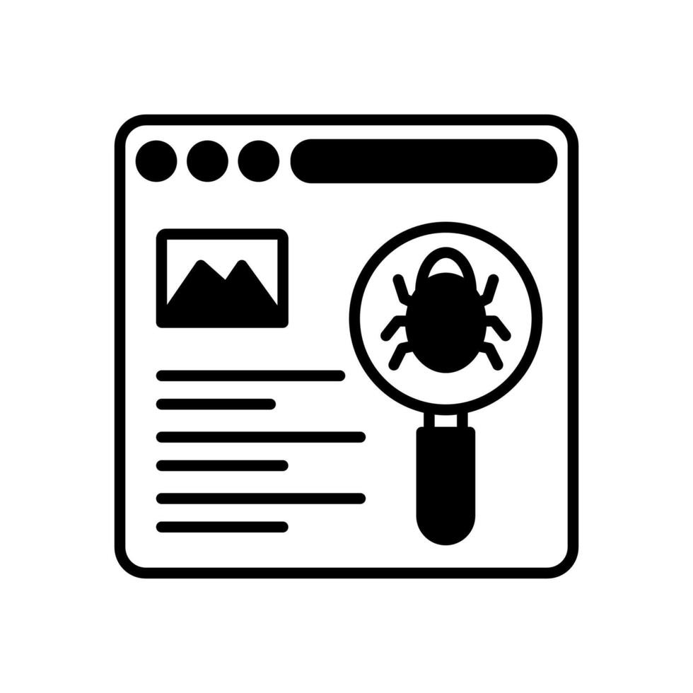 Debugging icon in vector. Logotype 40814193 Vector Art at Vecteezy