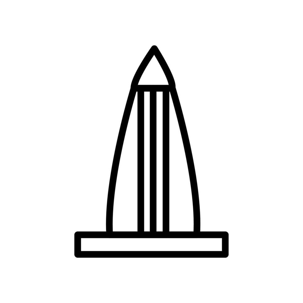The Gherkin  icon in vector. Logotype vector