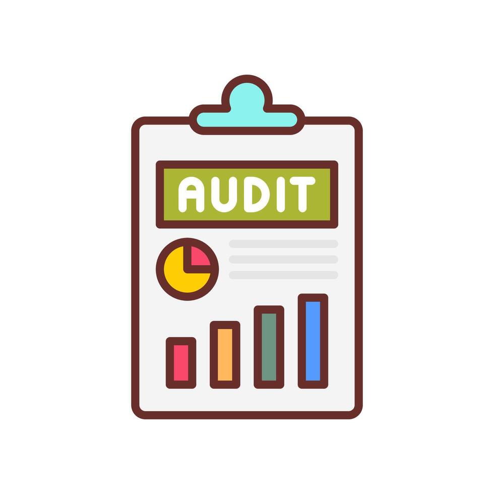 Data Audit  icon in vector. Logotype vector