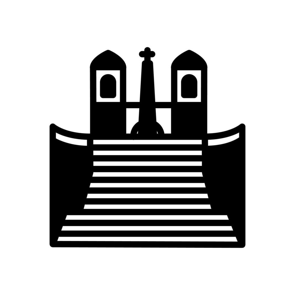 Spanish Steps  icon in vector. Logotype vector
