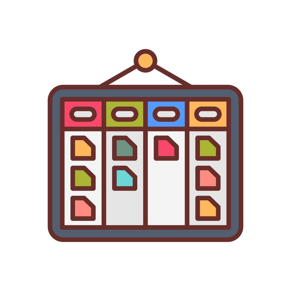 Tasks icon in vector. Logotype vector