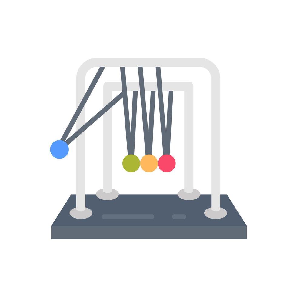 de newton cuna icono en vector. logotipo vector