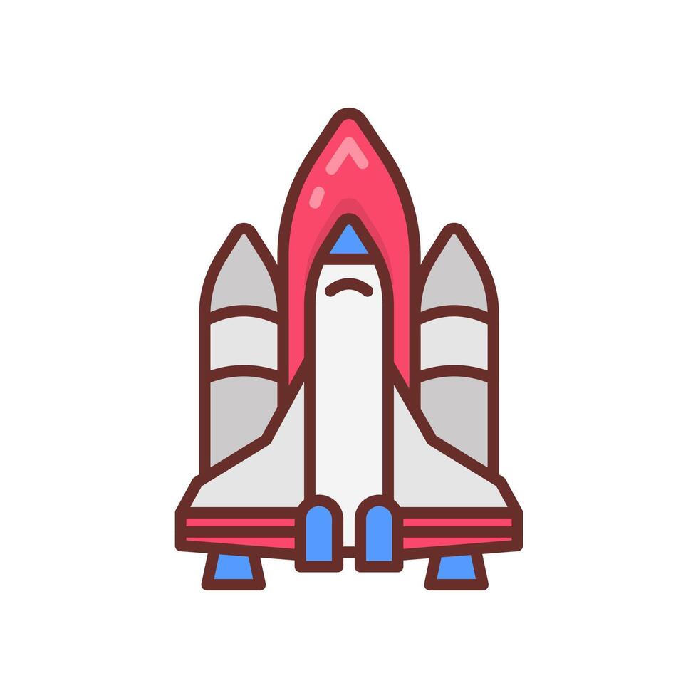 astronave icono en vector. logotipo vector