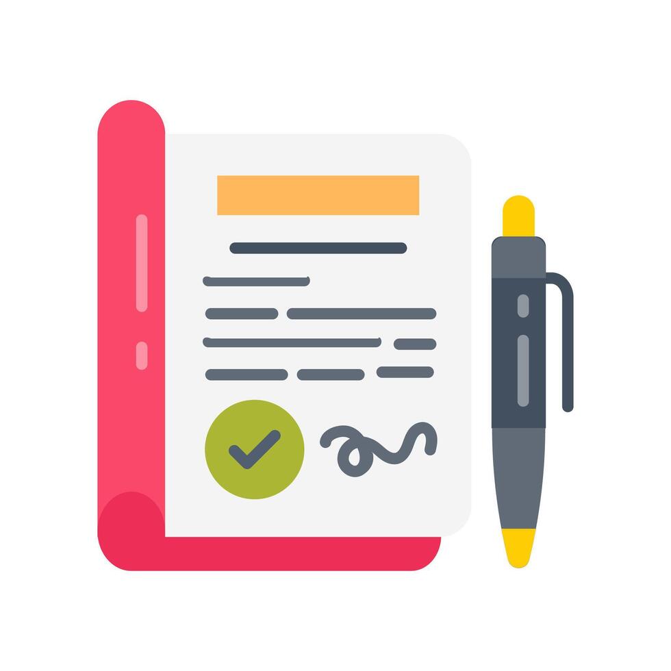 Agreement icon in vector. Logotype vector