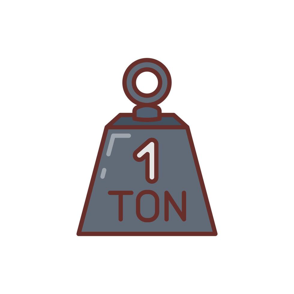 Tonne  icon in vector. Logotype vector