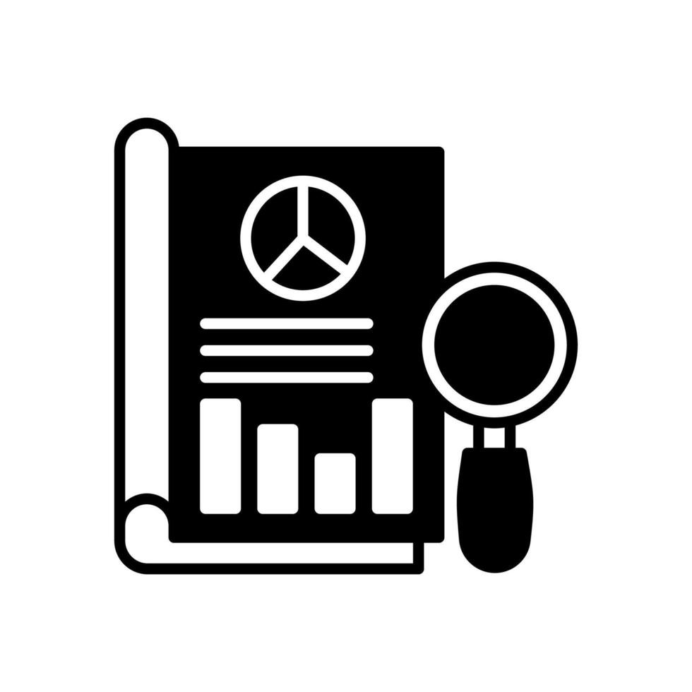 Technical Analysis  icon in vector. Logotype vector