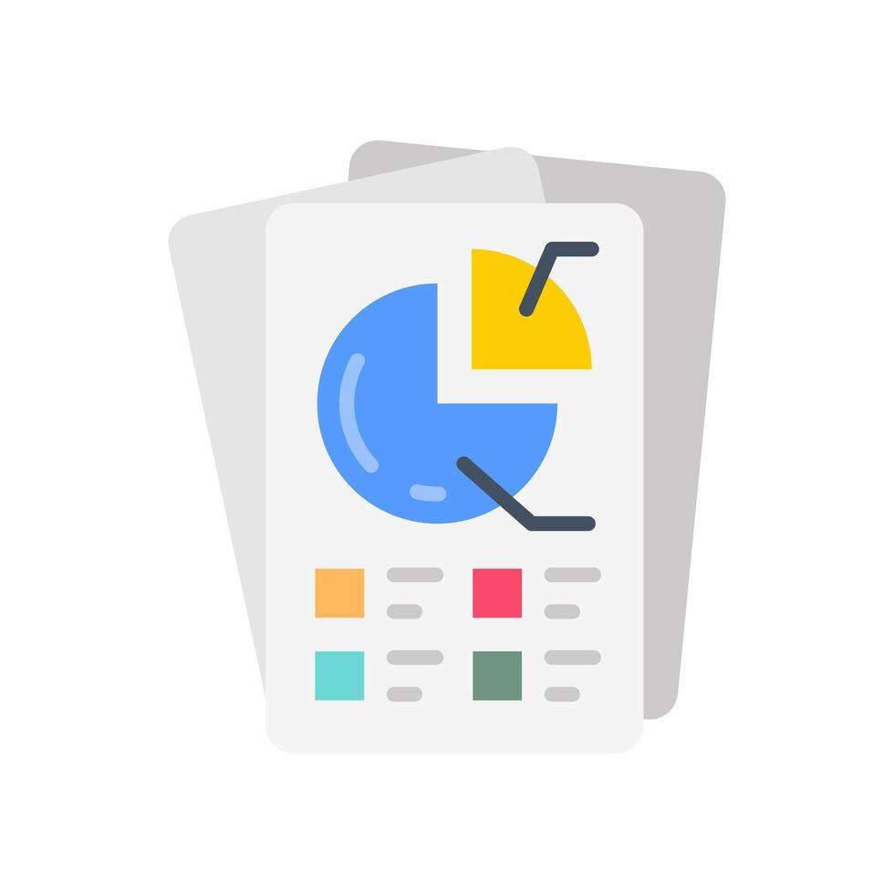 Data Analysis icon in vector. Logotype vector