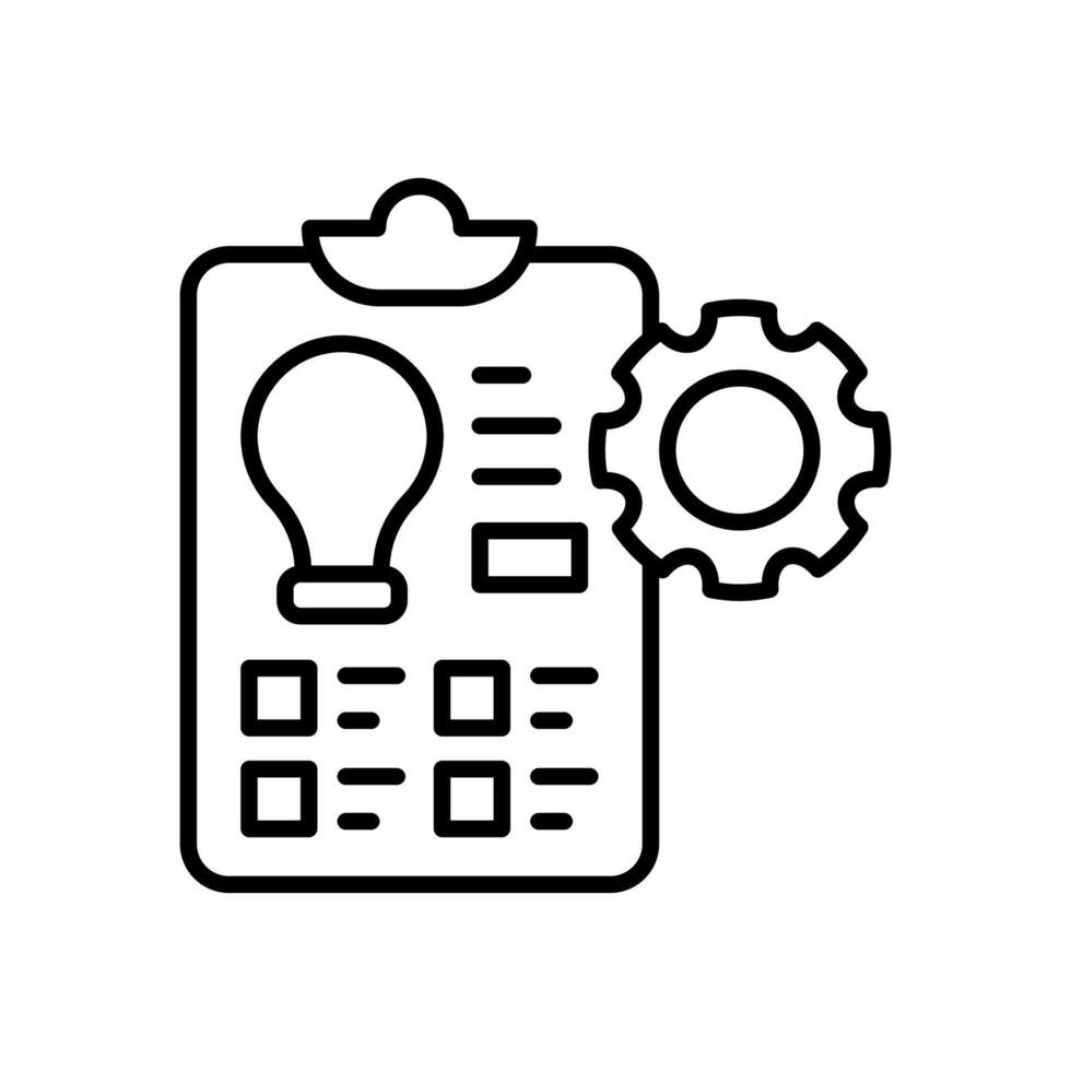 Project Management icon in vector. Logotype vector