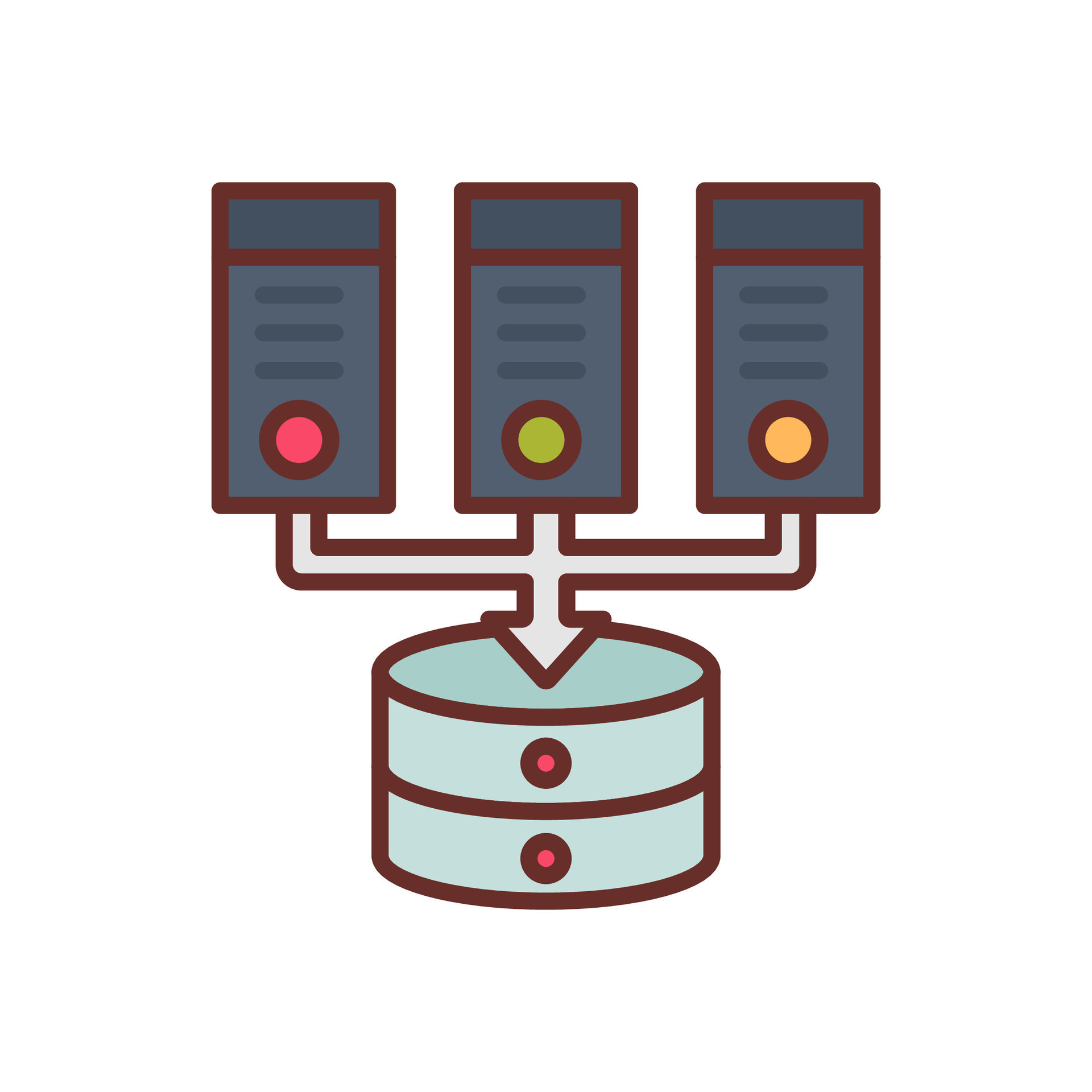 Data Collection icon in vector. Logotype 40815060 Vector Art at Vecteezy