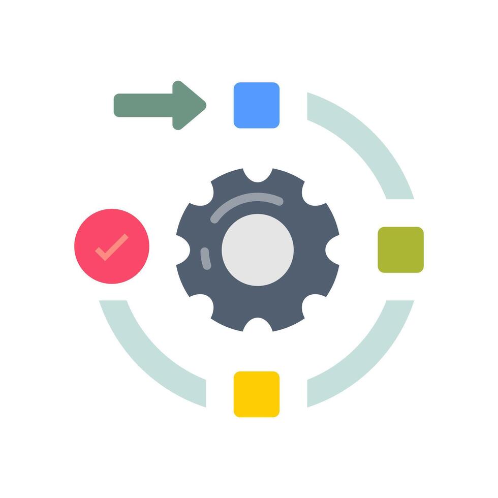 Workflow  icon in vector. Logotype vector