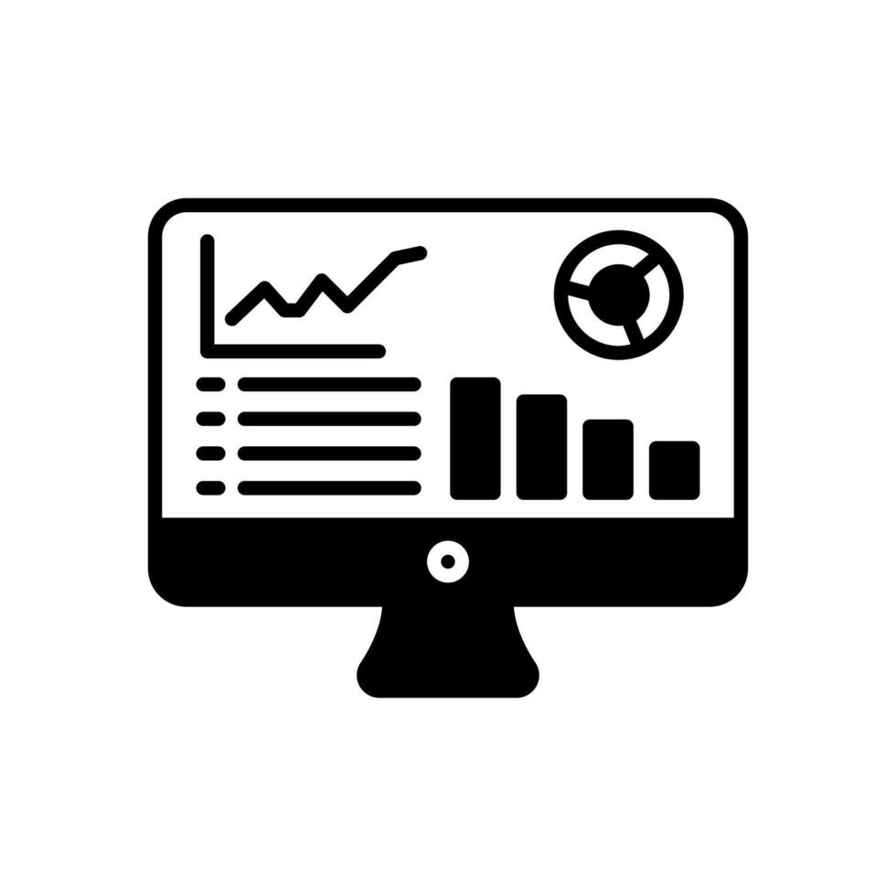 Web Analytics  icon in vector. Logotype vector