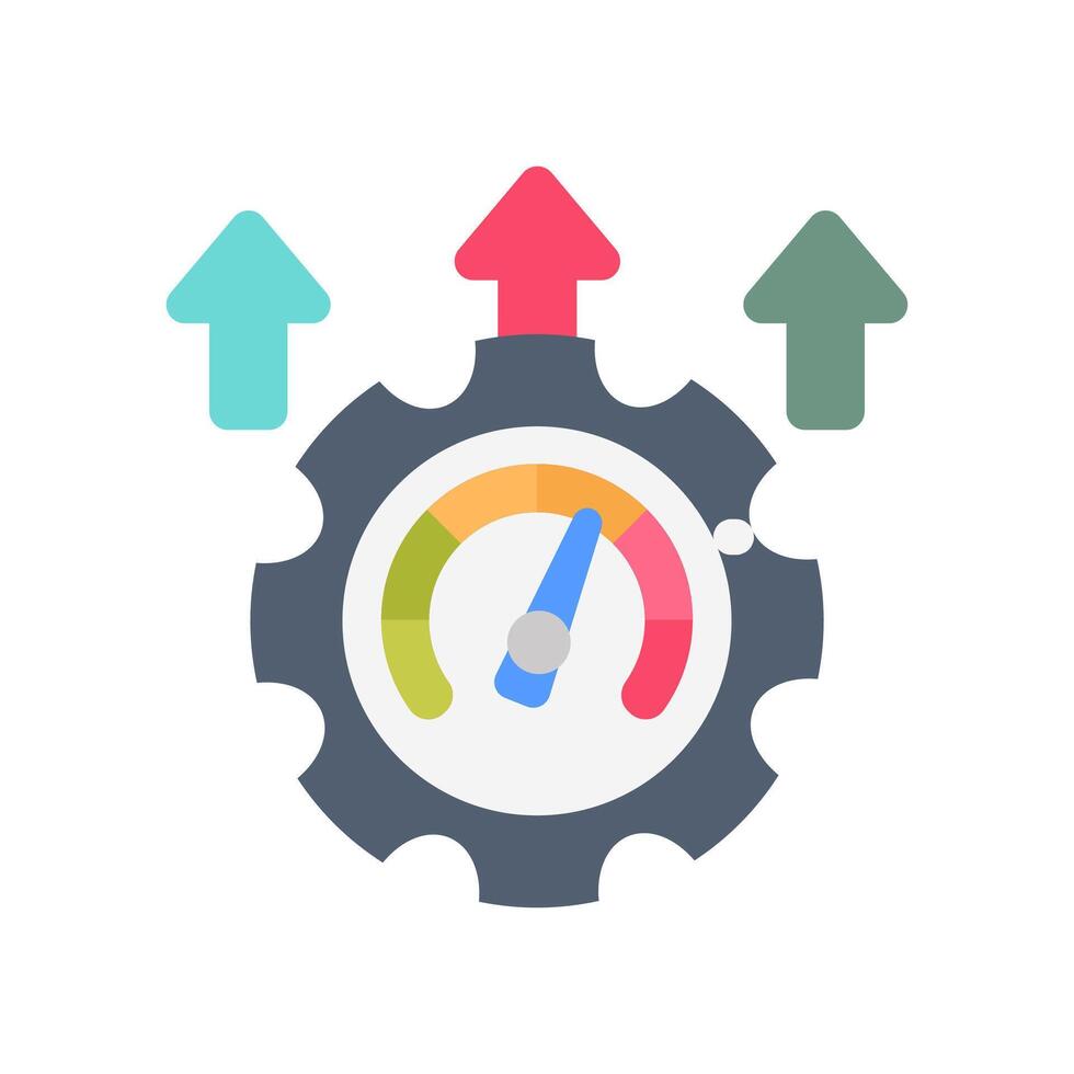 Productivity icon in vector. Logotype vector