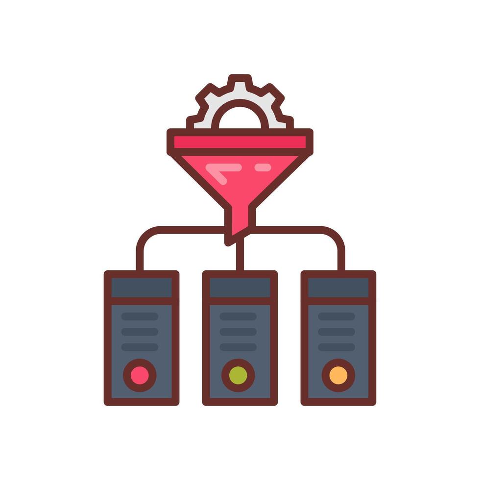 Data Extraction  icon in vector. Logotype vector