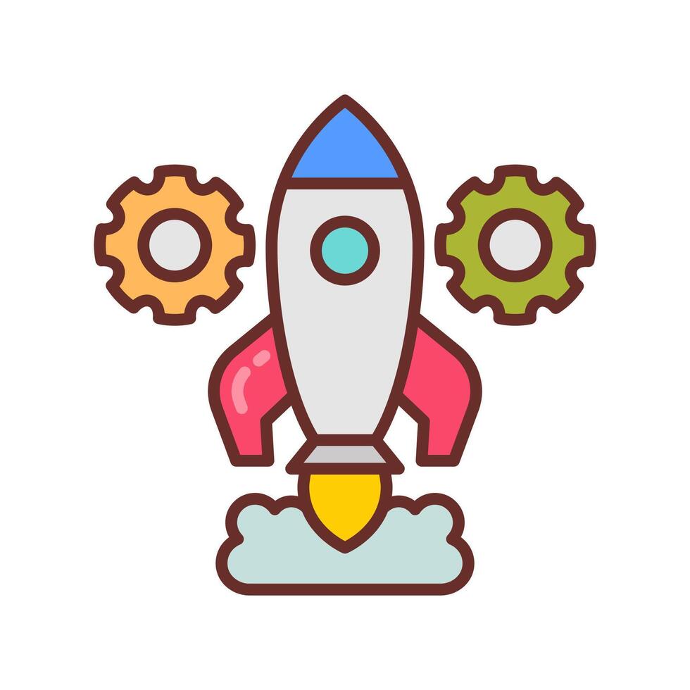 Launch Optimization icon in vector. Logotype vector