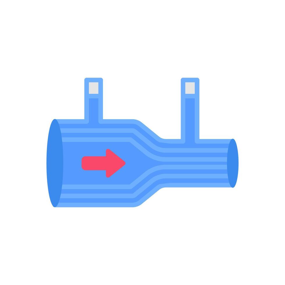 Fluid Dynamics  icon in vector. Logotype vector