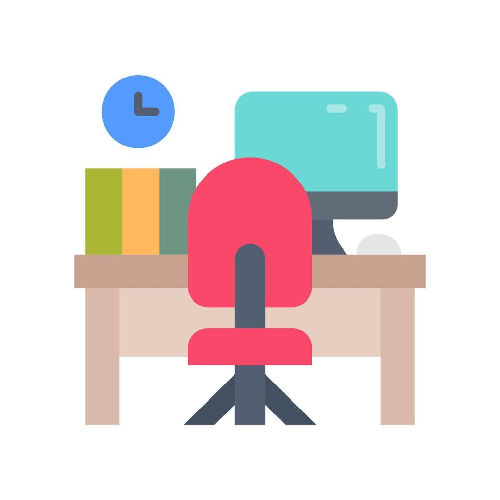 Workplace icon in vector. Logotype vector