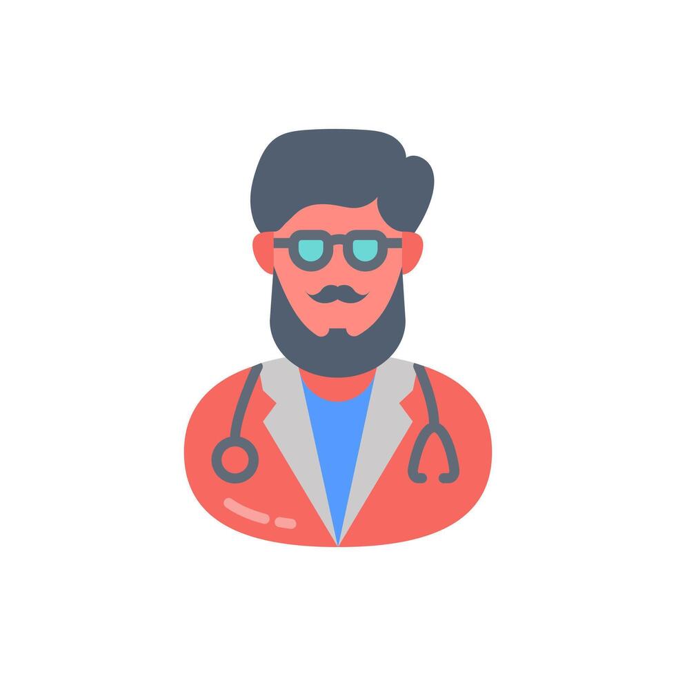 Chiropractic Physician icon in vector. Logotype vector