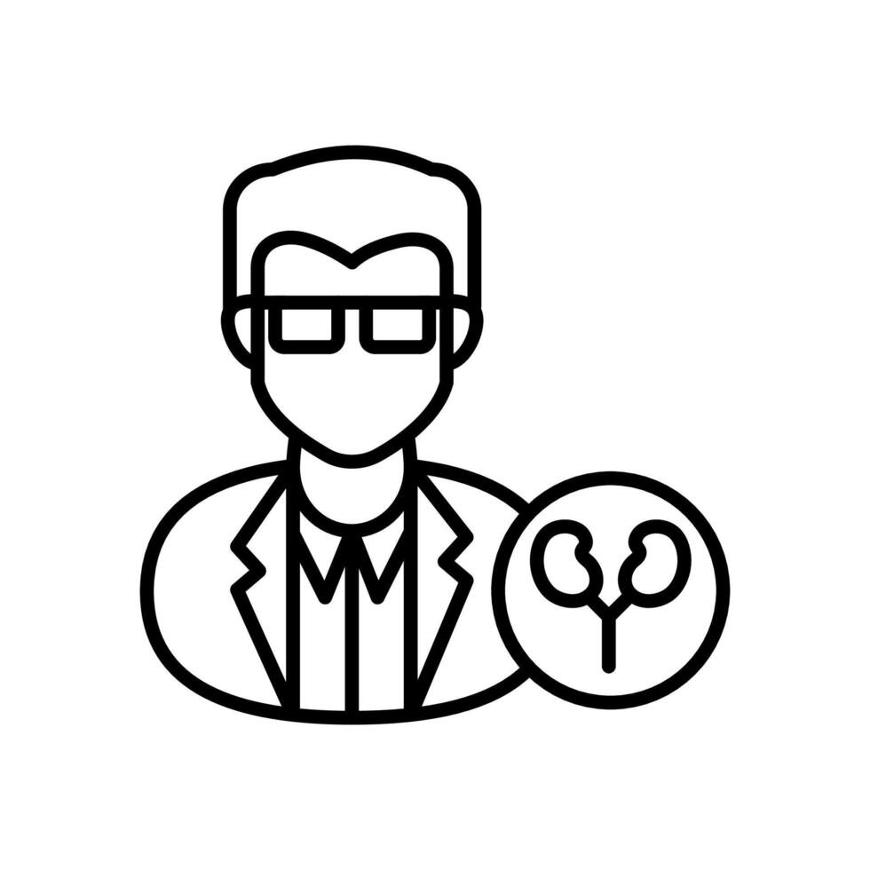 Nephrologists icon in vector. Logotype vector