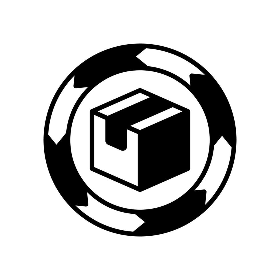 Continuous Delivery icon in vector. Logotype vector