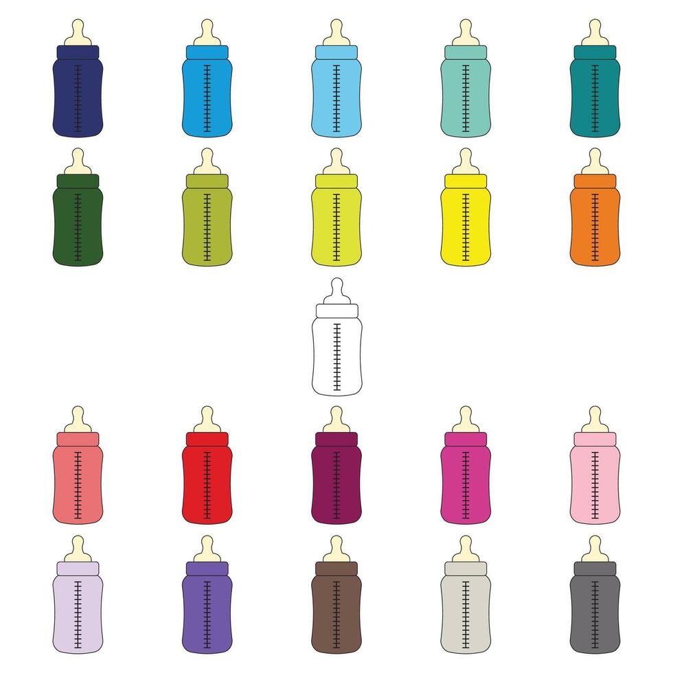 Feeding Bottle Clipart vector