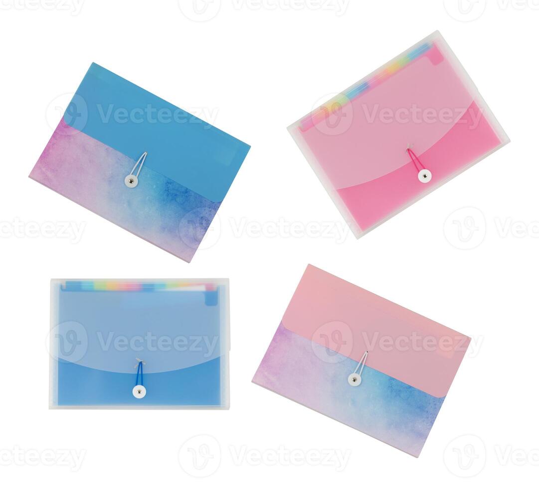 Document file cut out isolated white background with clipping path photo