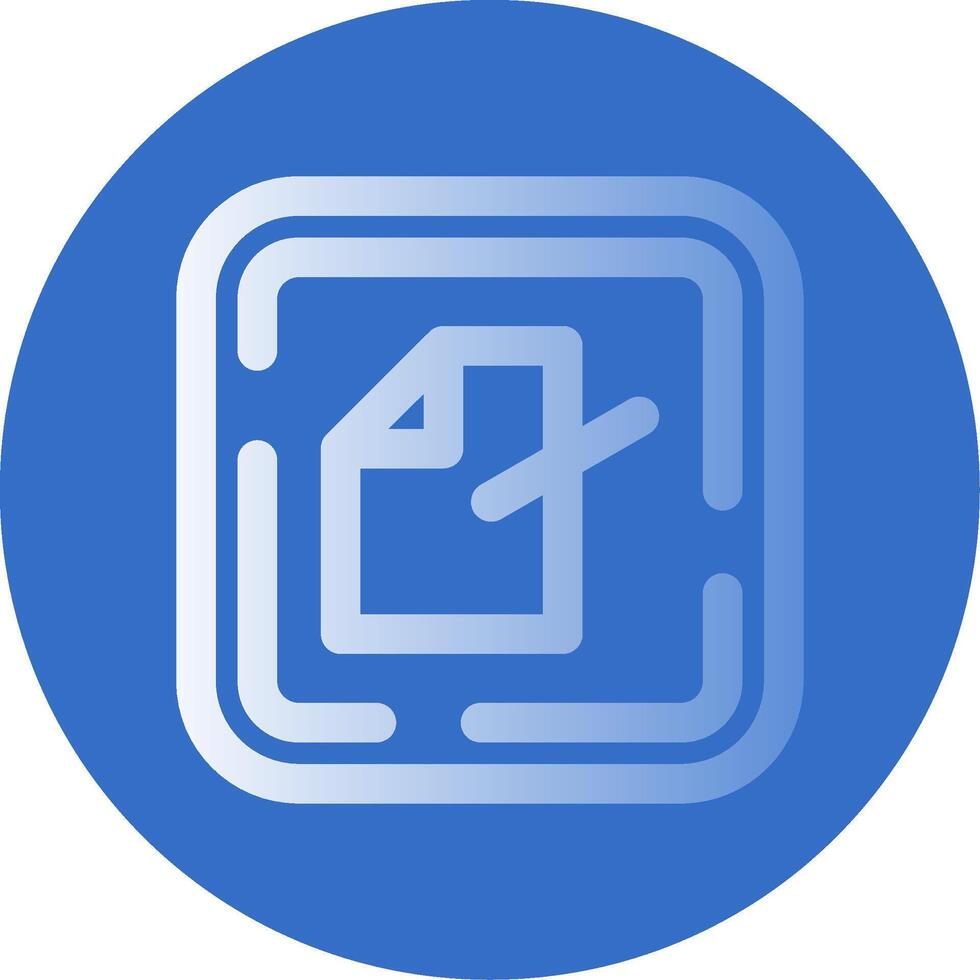 Edit file Gradient Line Circle Icon vector